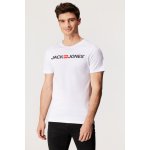 Jack & Jones tričko Classic bílá – Zboží Mobilmania