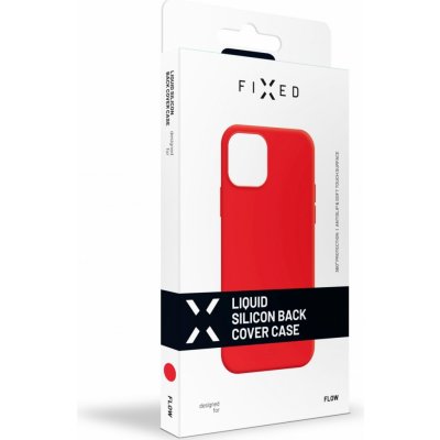 FIXED Zadní kryt Flow pro Apple iPhone 7/8/SE 2020 , červený FIXFL-100-RD – Zboží Mobilmania