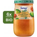 Sunar BIO Zelenina telecí maso olivový olej 8m+ 6 x 190 g – Zboží Dáma
