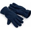 Beechfield rukavice z recyklovaného fleecu Recycled B298R modrá námořní