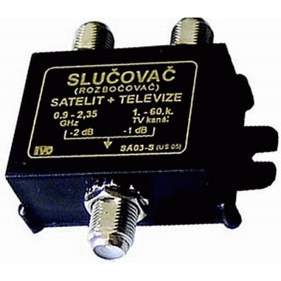 IVO Slučovač TV a SAT SA-03-S – Zboží Živě