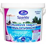 Sparkly POOL Chlorové tablety 5v1 multifunkční Maxi 3 kg – Hledejceny.cz