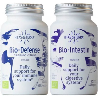 Hifas da Terra Balíček Bio-Defense 60 kapslí a Bio-Intestin 60 kapslí – Hledejceny.cz