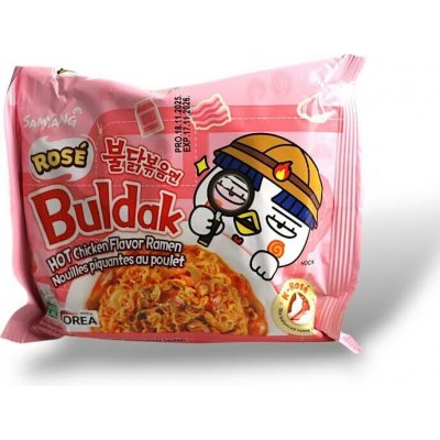 Samyang Buldak Rosé pálivé kuřecí nudle 140 g – Zboží Dáma