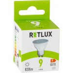 Retlux RLL 418 LED žárovka reflektorová 9W GU10 studená bílá – Zboží Dáma
