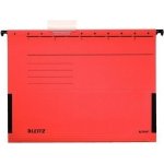 Desky závěsné Leitz ALPHA s bočnicemi, červené, 25 ks – Zboží Živě