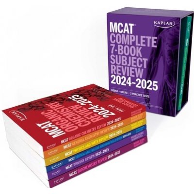 MCAT Complete 7-Book Subject Review 2024-2025: Books + Online + 3 Practice Tests (Kaplan Test Prep)(Paperback) – Zbozi.Blesk.cz