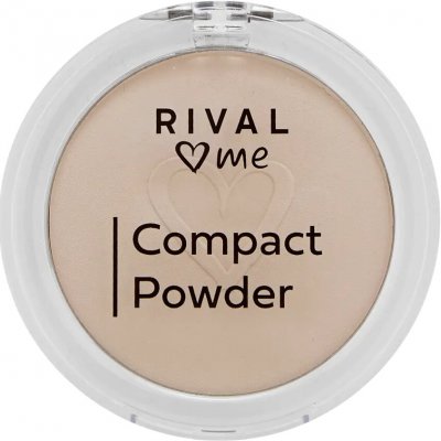 Rival Loves Me Kompaktní pudr 01 Porcelain 10 g – Hledejceny.cz