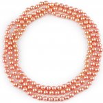 Prima-obchod Perlový náhrdelník dlouhý, retro, barva 11 lososová – Hledejceny.cz