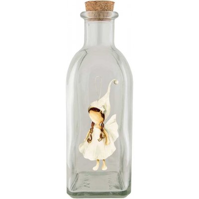 Skleněná lahvička 500 ml - Anděl – Hledejceny.cz