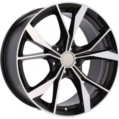 Racing Line B5808 8x20 5x112 ET41 black polished – Hledejceny.cz