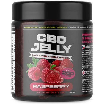 CBD Jelly želé malina s 25 mg