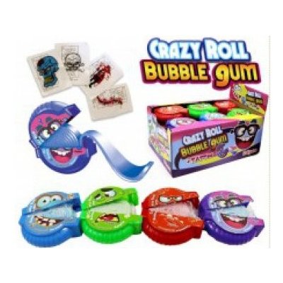 Crazy roll bubble gum 24x15g – Zboží Dáma
