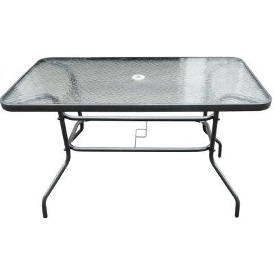Pro-Tech shop 66584 Zahradní stůl obdélníkový se skleněnou deskou 150x90x70cm – Hledejceny.cz
