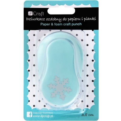 dp Craft Raznice na papír a pěnovku L sněhová vločka 3,8 x 3,8 cm – Zboží Dáma
