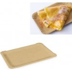 Wimex 48004 Papírový tácek hnědý nepromastitelný KRAFT 13 x 20 cm – Hledejceny.cz