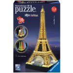 Ravensburger 3D puzzle svítící Eiffelova věž Noční edice 216 ks – Zboží Mobilmania