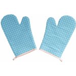 Polášek Kuchyňské chňapky puntík modré – Zboží Dáma