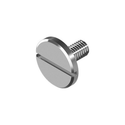 nerez_solar_martim Šroub s velkou válcovou hlavou a průběžnou drážkou DIN 921 nerez A1 Varianta: Šroub s velkou válcovou hlavou a průběžnou drážkou DIN 921 - A1 - M3X12 – Hledejceny.cz