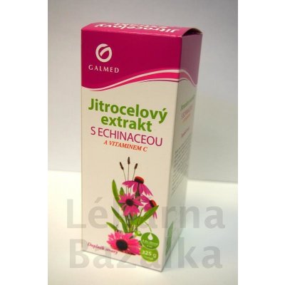 Galmed Sirup jitrocelový s echinaceou a vit.C 325 g – Hledejceny.cz