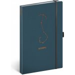 Presco Group Notes Zvěrokruh Štír, linkovaný, 13 × 21 cm – Sleviste.cz