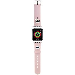 Karl Lagerfeld Karl and Choupette Head NFT pro Apple Watch 38/40/41 Pink KLAWMSLKCNP