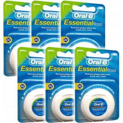 ORAL-B ESSENTIAL FLOSS 50 m 6 ks