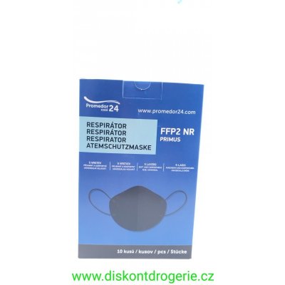 Promedor respirátor FFP2 5 vrstvý PRIMUS černý 10 KS – Hledejceny.cz