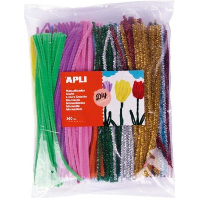 APLI modelovací drátky, Jumbo pack, 30 cm, mix barev – Zboží Dáma