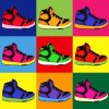 Obraz Obraz na skle - Tenisky, Pop Art sneakers (2)