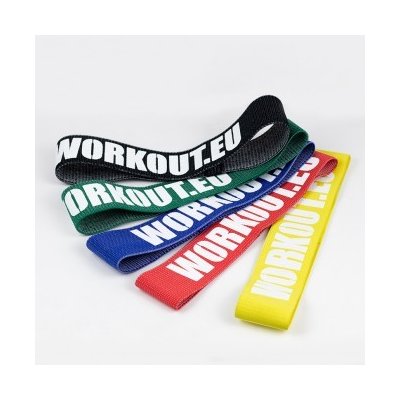 Workout Výhodný set krátkých odporových textilních gum – Zboží Mobilmania