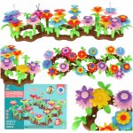 KIK KX4396_1 Stavebnice květinová zahrada 104 ks – Zboží Dáma