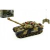 RC model Teddies RC Tank T-80 25 cm RTR s dobíjecím packem + adaptér army barvy 1:32