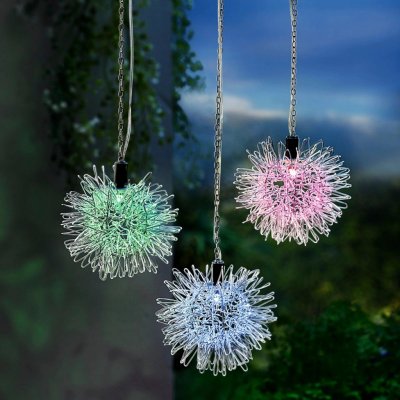 Weltbild Solární závěsná dekorace Fiore 3 ks – Hledejceny.cz