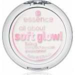 essence All About Soft Glow! transparentní fixační pudr pro rozjasnění pleti 8 g – Zboží Dáma