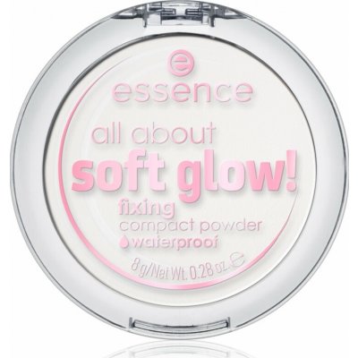 essence All About Soft Glow! transparentní fixační pudr pro rozjasnění pleti 8 g – Zboží Dáma