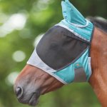 Shires Maska proti mouchám Deluxe Teal – Zboží Mobilmania