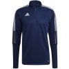 Pánská mikina adidas Tréninková mikina Tiro 21 Training Top Modrá