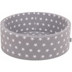 KiddyMoon suchý bazén 90x30cm šedý – Sleviste.cz