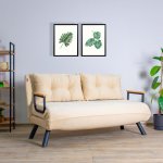 Asir s lůžkem SANDO krémová – Zboží Dáma