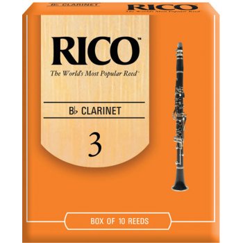 Plátky Rico Royal B Klarinet 10Ks *1,5