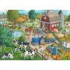 Puzzle Ravensburger Řada domů 60 dílků