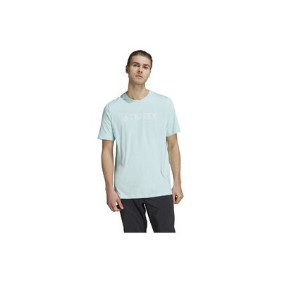 adidas Performance TX Logo Tee IB1159 modrá