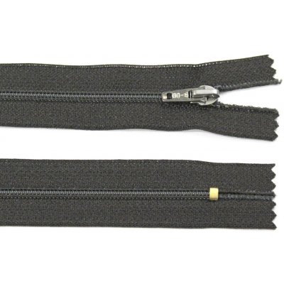 Spirálový zip no.3 nerozepínací 25cm - více barev color: 722 antracitová šedá – Hledejceny.cz