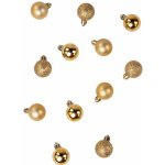 Home Styling Collection Vánoční ozdoby 12 ks Ø 3 cm zlatá barva – Hledejceny.cz