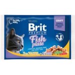 Brit Premium Cat Delicate Fillets in Gravy Cod fish Salmon and Trout 4 x 100 g – Sleviste.cz