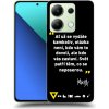 Pouzdro a kryt na mobilní telefon Xiaomi Picasee ULTIMATE CASE Xiaomi Redmi Note 13 Pro 5G - Kazma - SVĚT PATŘÍ TĚM, CO SE NEPOSEROU