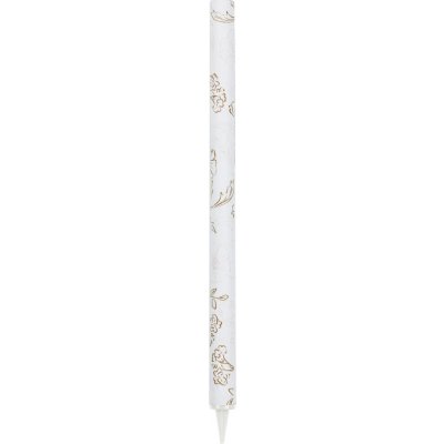 PartyDeco Dortová fontána bílá se zlatým potiskem 25 cm – Hledejceny.cz