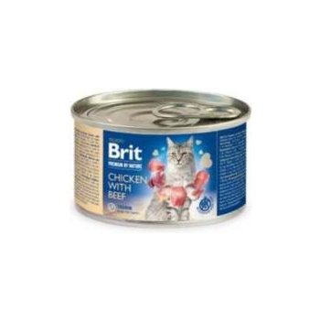 Brit Premium by Nature Cat Chicken with Beef 0,2 kg
