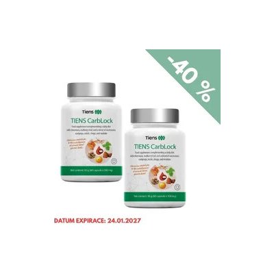Tiens CarbLock 500 mg 2 x 60 kapslí – Hledejceny.cz